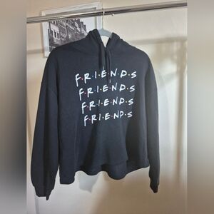 FRIENDS Black Cowl Neck Sweater